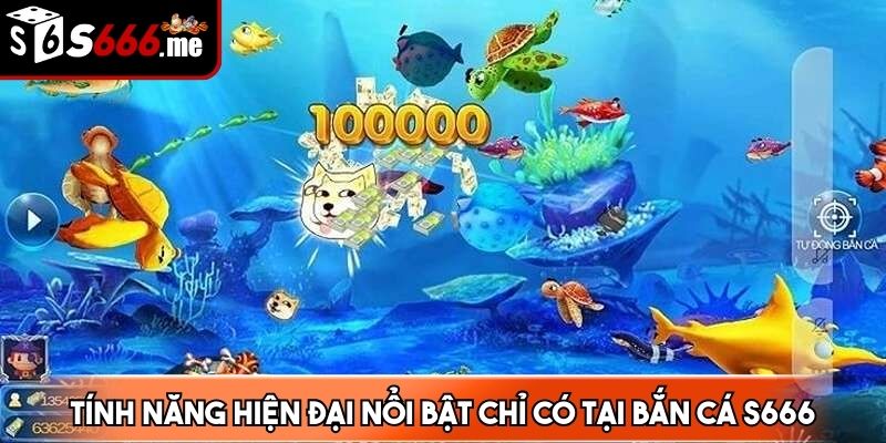 Trò chơi bắn cá được phân chia thành nhiều phòng thú vị