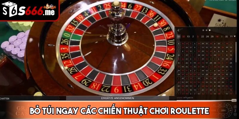 Bỏ túi ngay các chiến thuật chơi roulette
